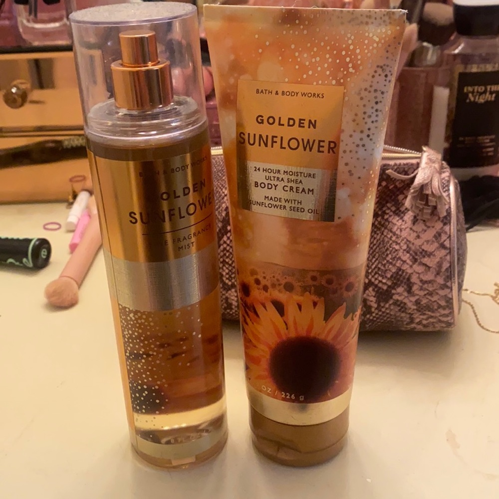 Bath and body cream and mist